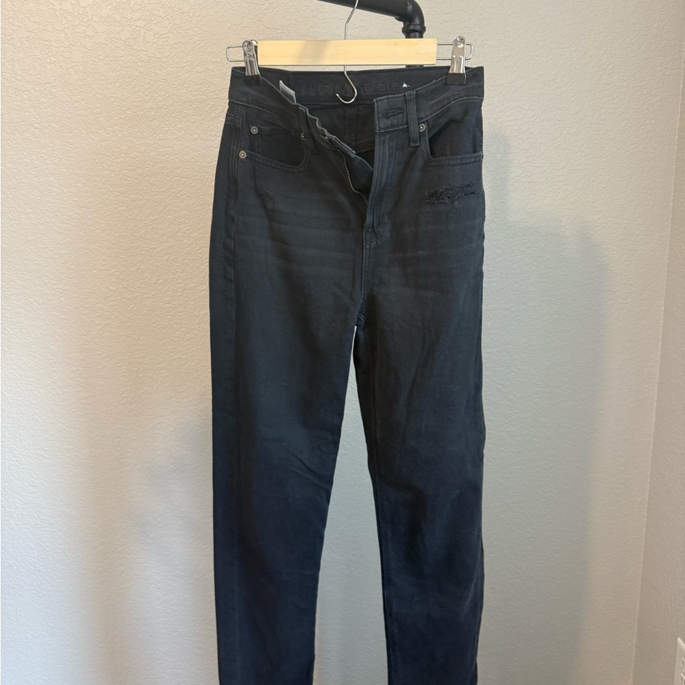 American Eagle Outfitters Dark Wash Straight Jeans
